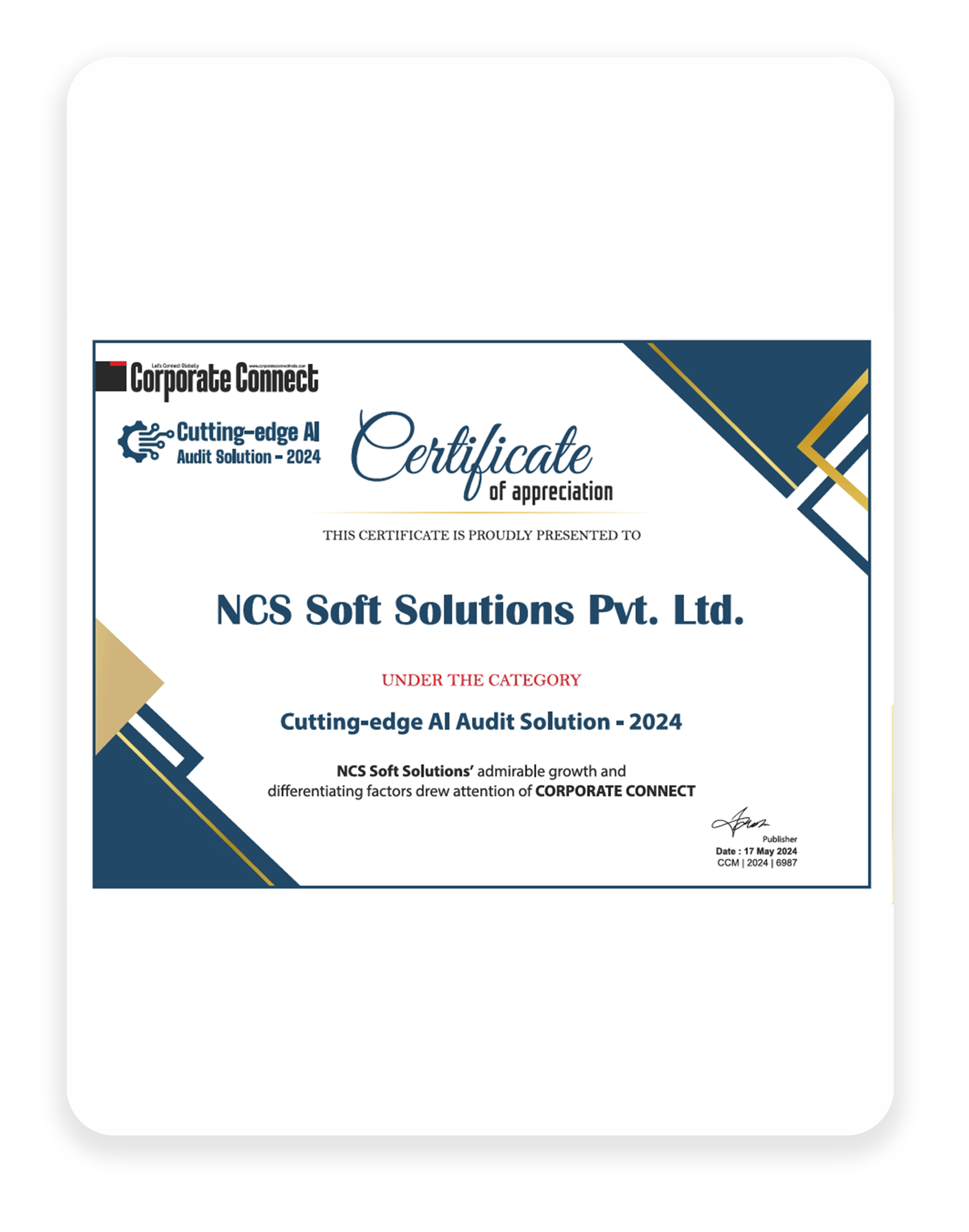 eTHIC is India's no.1 Audit platform by NCS SoftSolutions, Audit Software, Risk Software